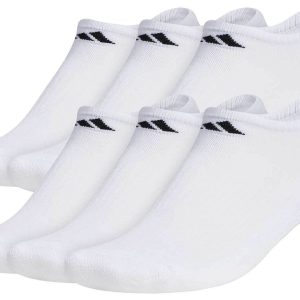 Adidas 6PK Men's Cushioned No Show Socks