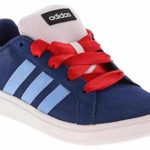 Adidas Grand Court 00's Snow White Youth Girls’ (11-3) Court Sneaker