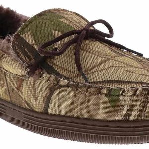 Apres Classic Camo Moccasin Men’s Slipper