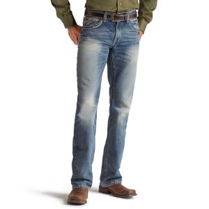 Ariat M5 Slim Ridgeline Stackable Men's Straight Leg Jean