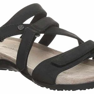 Bearpaw Acacia Black Women's Wedge Sandal