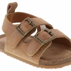 Bearpaw Glitter Chestnut Infant Girls’ (2-4) Footbed Sandal