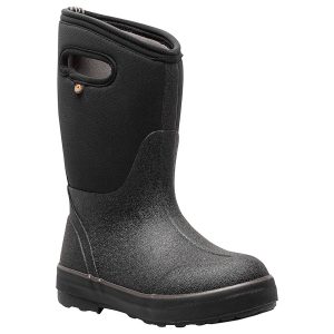 Bogs Classic II Solid Black Youth Boys' (1-7) Rainboot