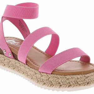 BTW Paisley Pink Flatform Youth Girls' (12-4) Sandal