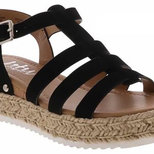 BTW Gaia Fisherman Platform Youth Girls’ (12-5) Dress Sandal