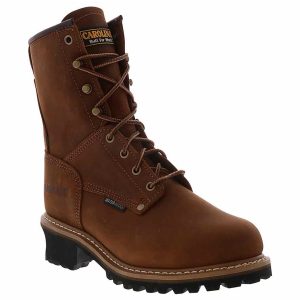 Carolina 8-inch Logger Men's Waterproof Steel Toe Work Boot