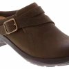 Clarks Angie Braley Slate Leather Women’s Comfort Shoe