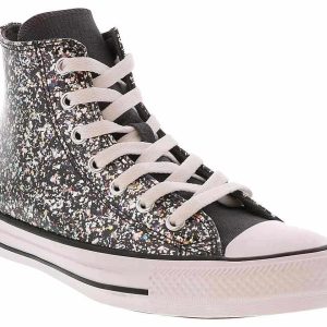 Converse Chuck Taylor All Star Glitter Junior Girls' (4-7) Hi-Top Sneaker