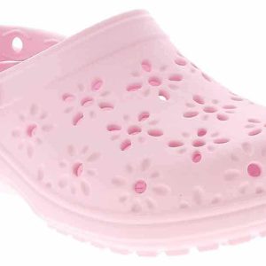 Crocs Classic Floral Cut-Out Women's Clog
