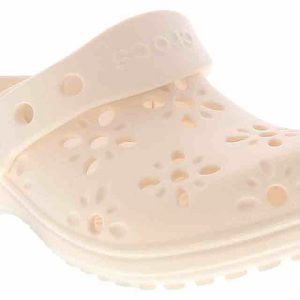 Crocs Classic Floral Cut-Out Toddler Girls' (5-10) Clog