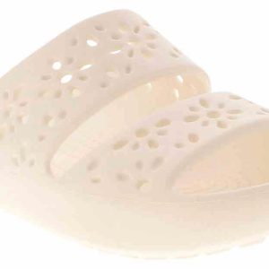 Crocs Classic Floral Cutout Chalk Women’s Sandal