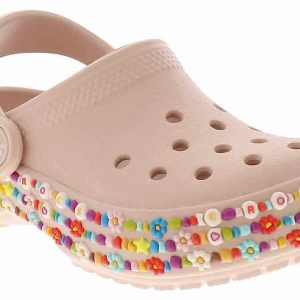 Crocs Classic Beaded Band Youth Girls’ (13-6) Clog