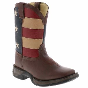 Lil' Durango Youth Kids' (10.5-7) Patriotic Western Boot