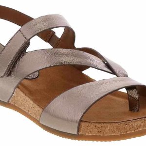 Euro Soft by Sofft Gianetta Pewter Women’s Comfort Wedge Sandal