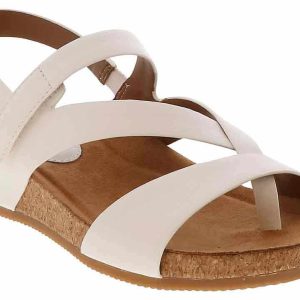 Euro Soft by Sofft Gianetta Women’s Comfort Wedge Sandal White