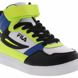 Fila Everge Strap Junior Boys’ (1-7) Hi-Top Sneaker