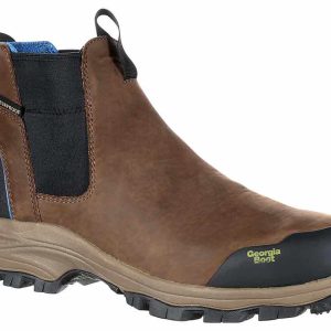 Georgia Boots Blue Collar Chelsea Men's Soft Toe Work Boot