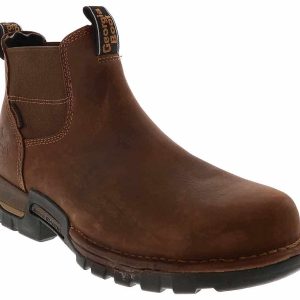 Georgia Boots Chelsea Men's Steel Toe Work Boot