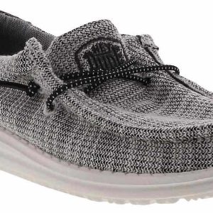 HEYDUDE Wally  Stretch Yin Yang Youth Boys’ (13-6) Shoe