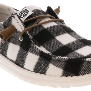 HEYDUDE Wendy Buffalo Plaid Women’s Casual Shoe