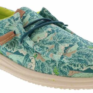 HEYDUDE Wally H2O Tropical Blue Men's Casual Shoe