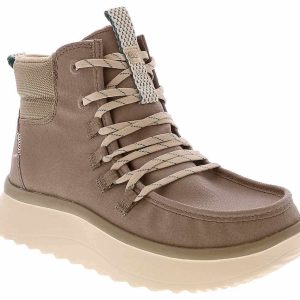 HEYDUDE Wendy Apres Coated Twill Women’s Mid Top Fashion Boot