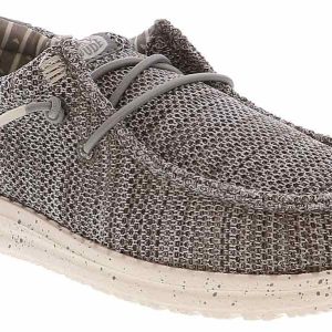 HEYDUDE Wally Stretch Mesh Youth Boys’ (11-7) Casual Shoe