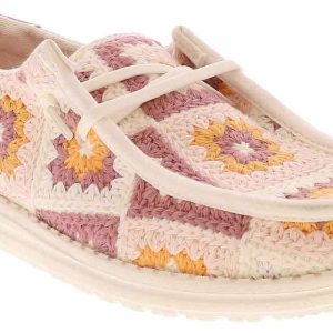 HEYDUDE Wendy Cottage Crochet Petal Women's Casual Shoe