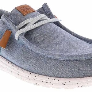 HEYDUDE Wally Funk Seersucker Men's Casual Shoe
