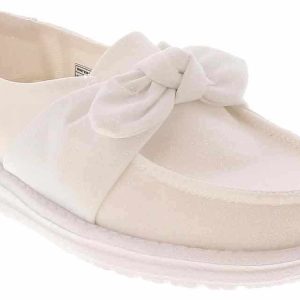 HEYDUDE Wendy Bow Stardust Youth Girls’ (11-4) Casual Shoe
