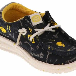 HEYDUDE Construction Toddler Boys’ (5-10) Casual Shoe