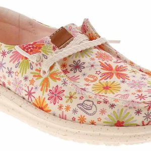 HEYDUDE Wendy Western Cowgirl Youth Girls’ (11-5) Casual Shoe