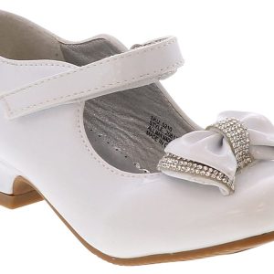 JOSMO Patent Bow Toddler Girls’ (4-7) Dress Heel