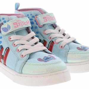 Josmo Stitch Youth Girls’ (11-4) Hi-Top Sneaker