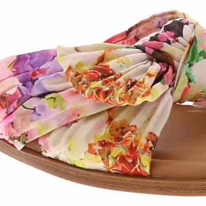 Kensie Renta 2 Floral Tie Women's Slide Sandal