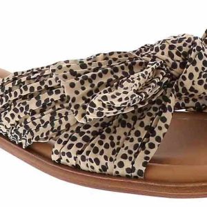 Kensie Renta 2 Leopard Tie Women's Slide Sandal