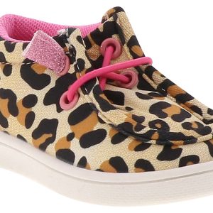Oomphies Parker Cheetah Infant Girls’ (2-4) Casual Shoe