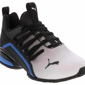 Puma Axelion Mesh AOP Fade Junior Boys’ (4-7) Running Shoe