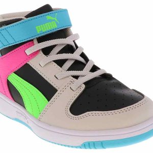Puma Rebound Layup RCL Youth Boys’ (11-3) Hi-Top Athletic Sneaker