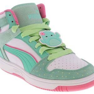 Puma Rebound Layup Squishmallow Junior Girls’ (4-7) Hi-Top Sneaker