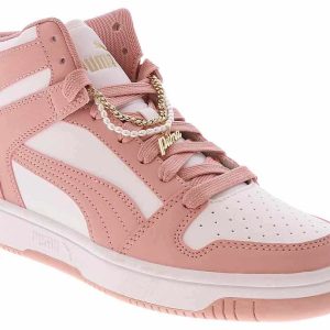 Puma Rebound Layup Luminous Bling Ring Women’s Hi-Top Athletic Sneaker