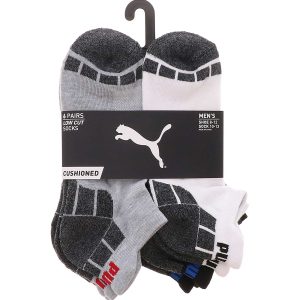 Puma 6PK Men's Low Cut Socks