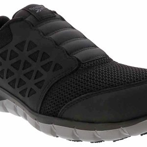 Reebok Work Sublite Slip-On Men's Wide-Width Alloy Toe Work Shoe