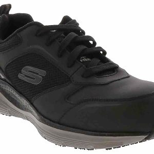 Skechers Arch Fit Angis Men's Wide-Width Composite Toe Work Sneaker