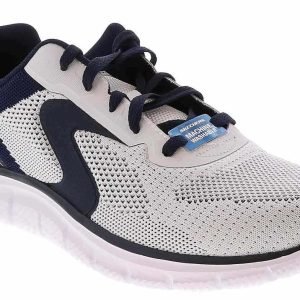 Skechers Knit Laceup Track Men’s Athletic Shoe