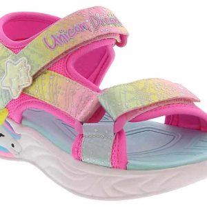 Skechers Unicorn Dreams Majestic Bliss Youth Girls’ (11-3) Light Up Sandal