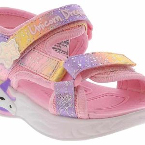 Skechers Unicorn Dreams Majestic Bliss Toddler Girls’ (5-10) Light-Up Sandal