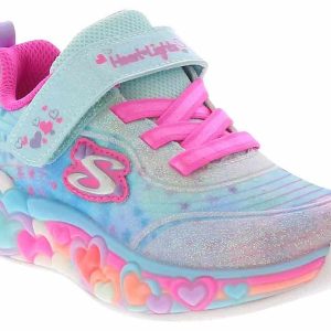 Skechers Heart Lights Toddler Girls’ (7-10) Light Up Athletic Shoe