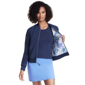 Skechers GOWALK Seascape Floral Reversible Women's Jacket