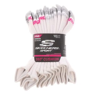 Skechers 6PK 360 Sport Women's No-Show Socks